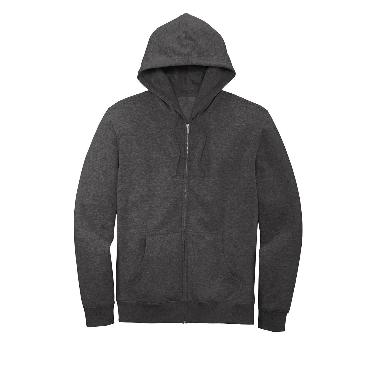 District® V.I.T.™ Heathered Fleece Full-Zip Hoodie